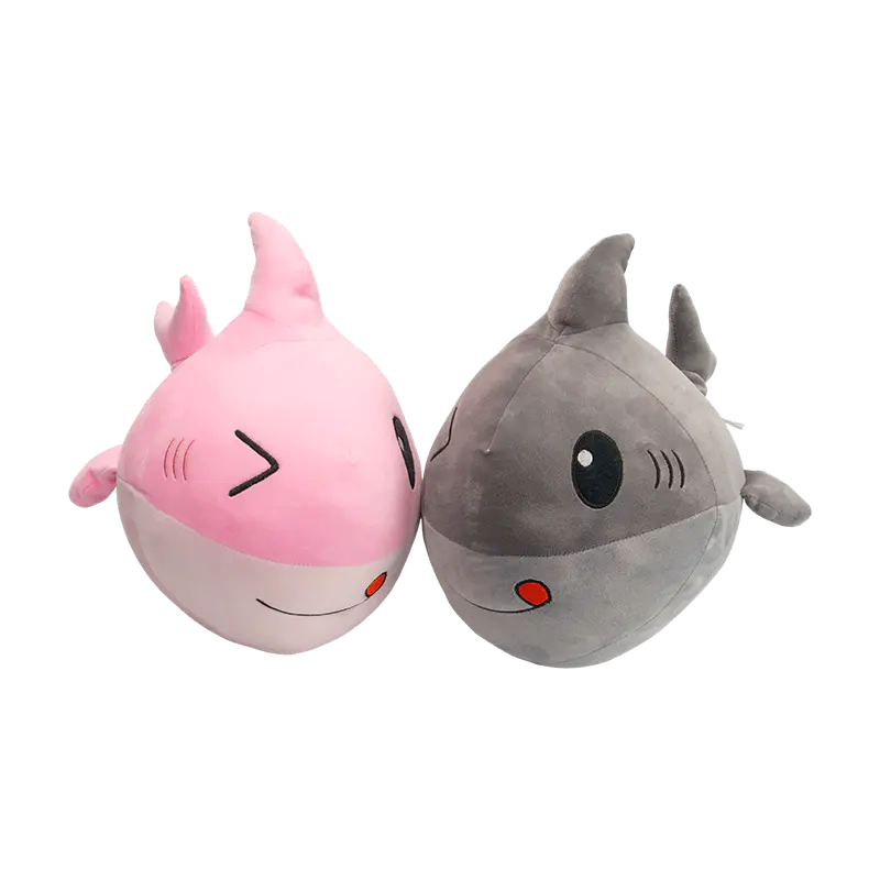 Peluches requin à deux faces