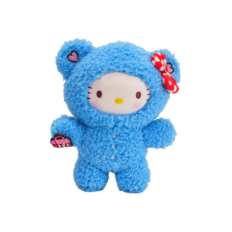 Porte-clés coloré en PVC de haute qualité, jouets en peluche tendance