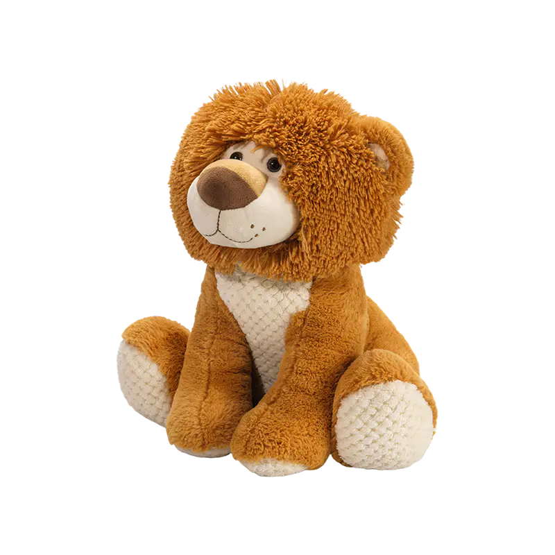 Jouets en peluche lion animal sauvage assis