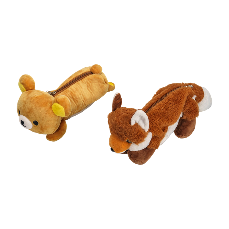 Housses peluches polaires ours & renard