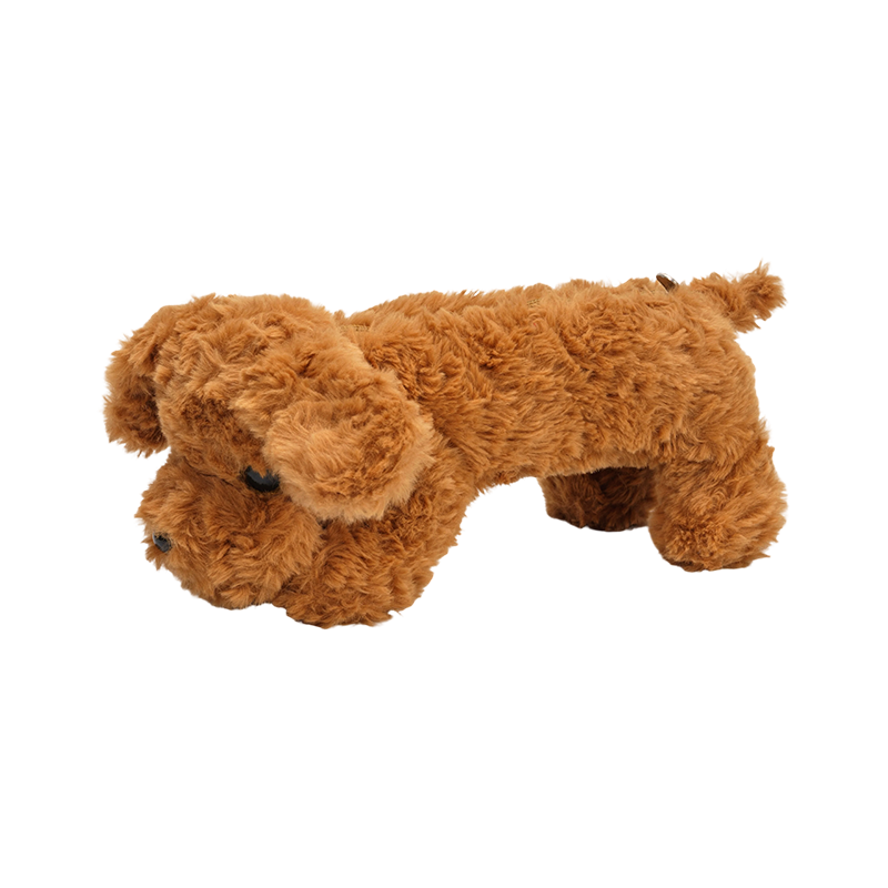Trousses à crayons en peluche chiot moelleux
