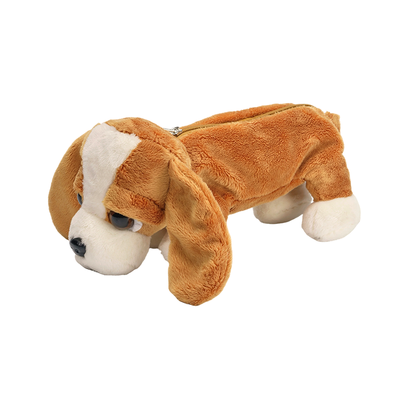 Mignons étuis en peluche bichon