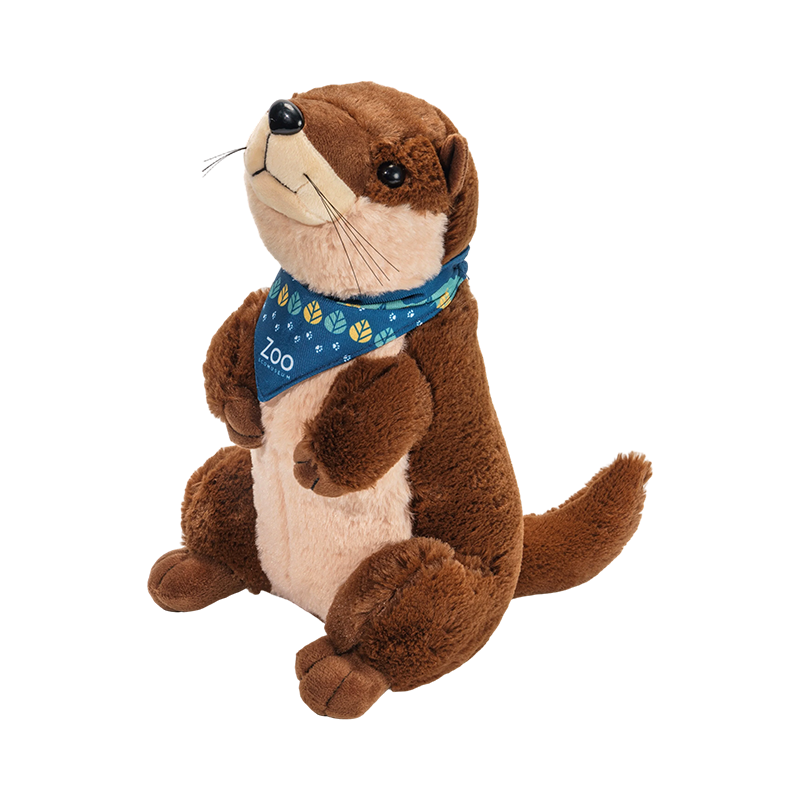 Peluche loutre en peluche mignonne et attachante