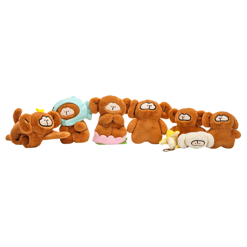 Adorables jouets en peluche de singes en peluche Adorables jouets en peluche de singes en peluche