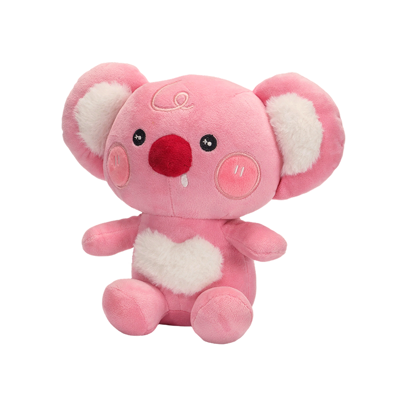 Peluche koala rose fantaisie pour fille