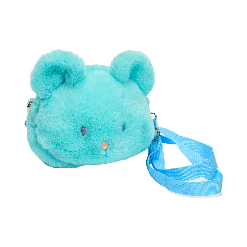 Adorable sac à dos ours bleu