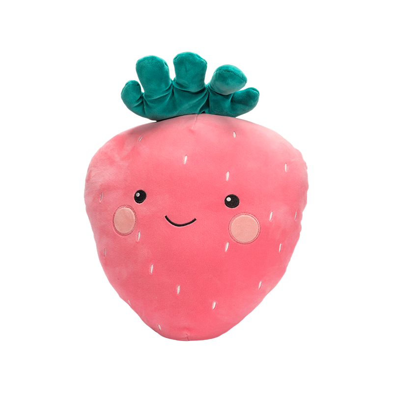 Adorable poupée smiley rose