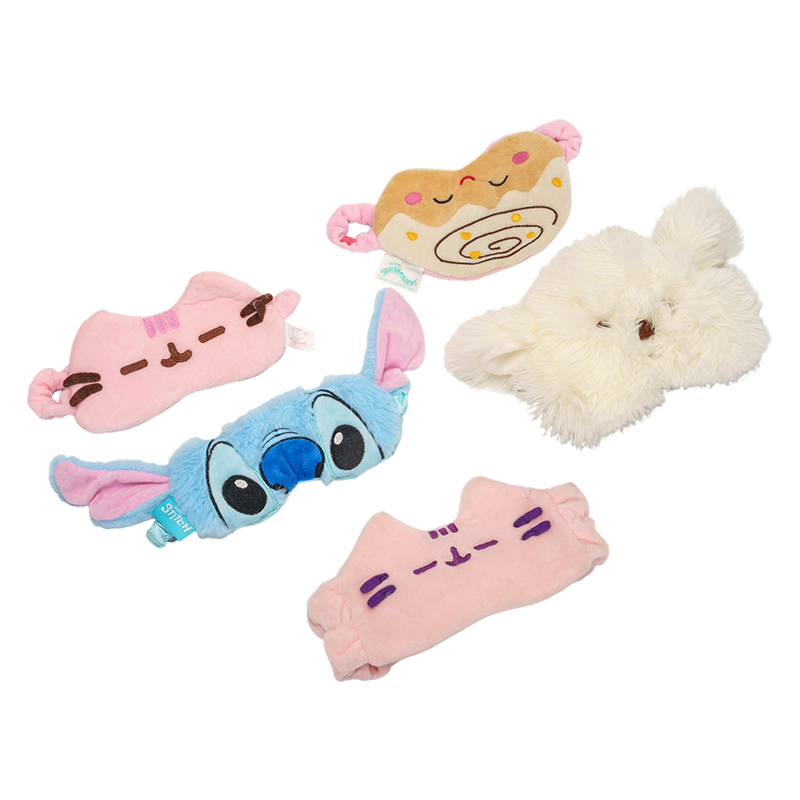 Masques pour les yeux au design animal flou