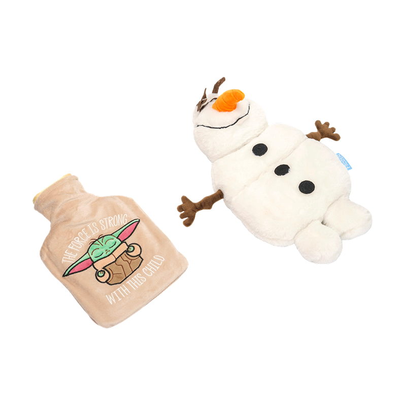 Peluches bonhomme de neige et pain d'épices Peluches bonhomme de neige et pain d'épices