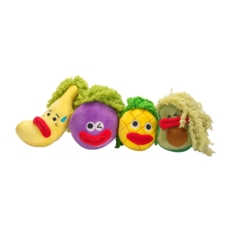 Peluche colorée de copain de fruit